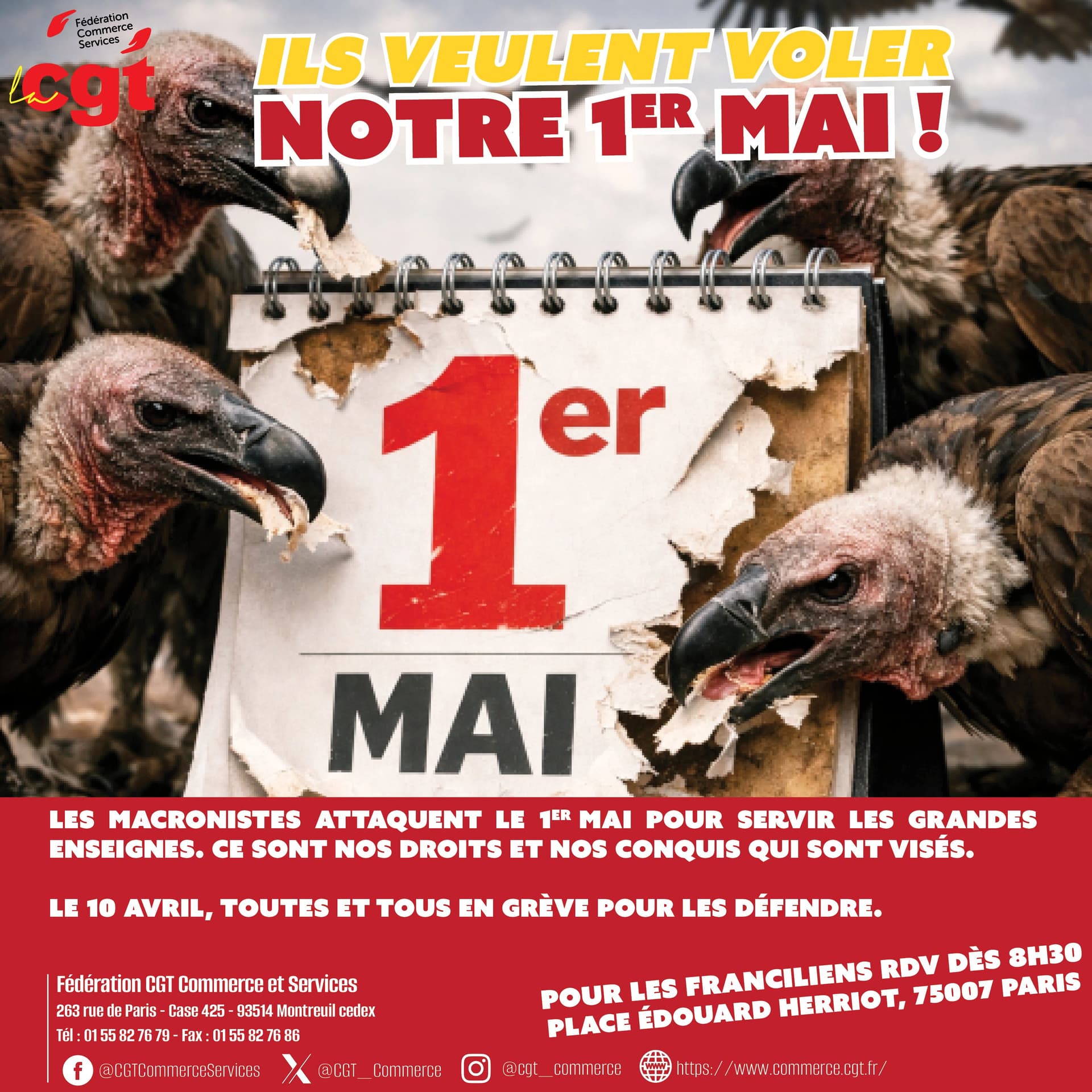 Défendons notre 1er mai face aux attaques macronistes