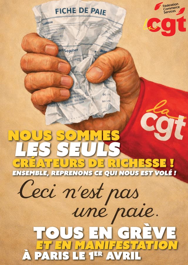 Salaires février 2026 - 2