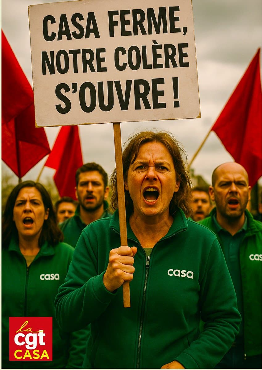 Casa ferme : mobilisation le 15 mai contre la destruction d'emplois